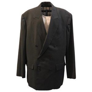 Vintage Versace Mens Double Breasted Blazer Suit